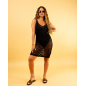 Robe courte maille