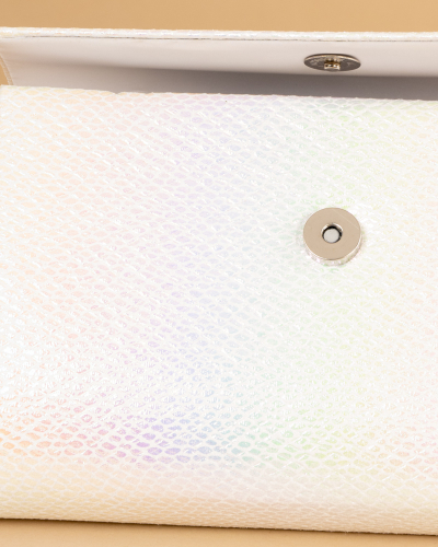 Pochette effet python
