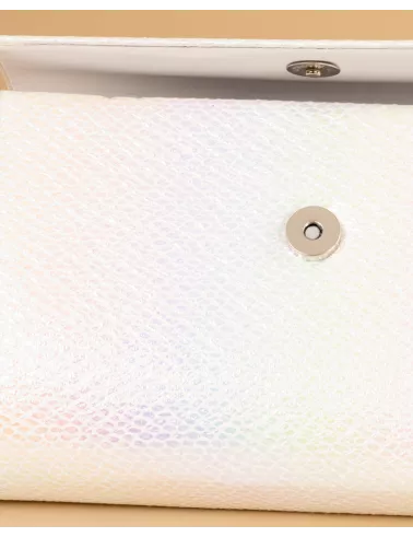 Pochette effet python