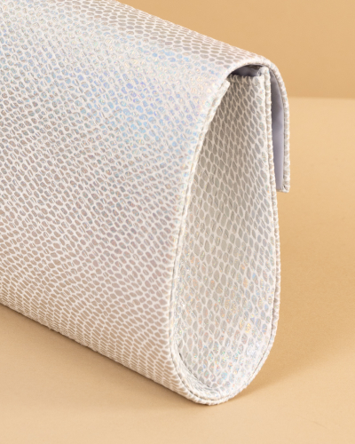 Pochette effet python