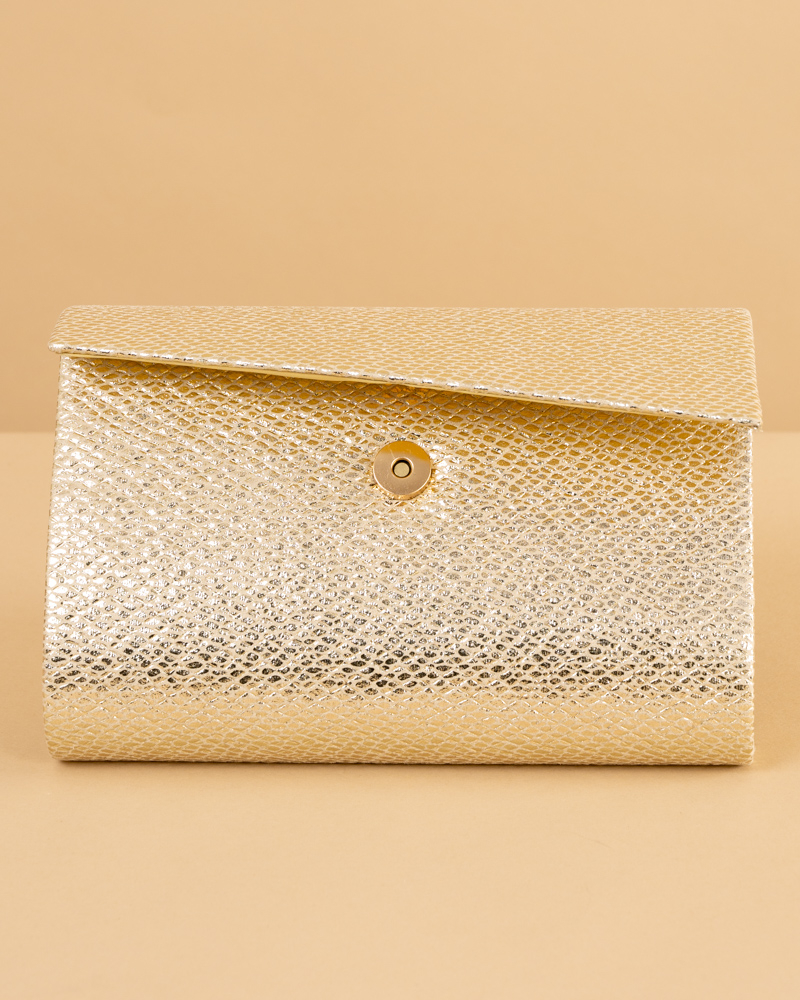 Pochette effet python