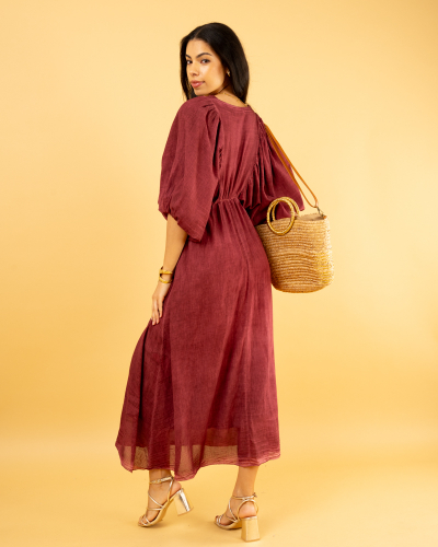 Robe longue v