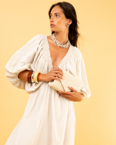 Robe longue v