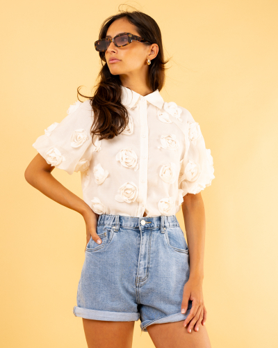 Chemise roses