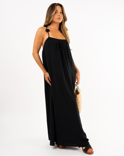 Robe longue fleurs