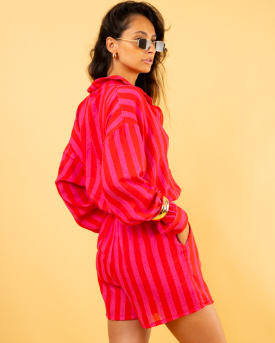 Chemise rayée