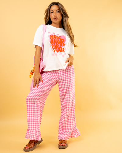 Pantalon carreaux