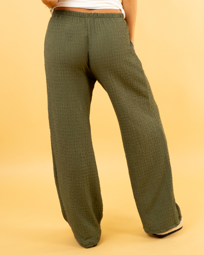 Pantalon gaufre