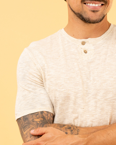 T-Shirt boutons 