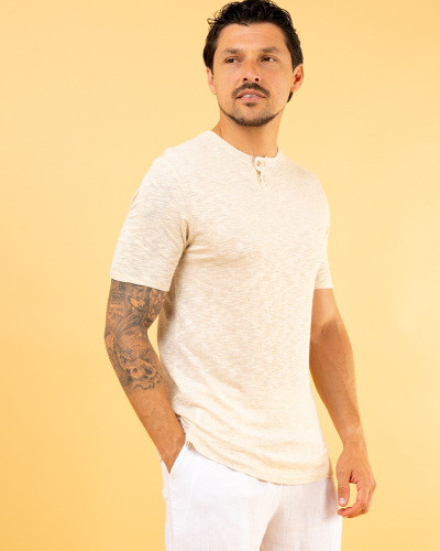 T-Shirt boutons 