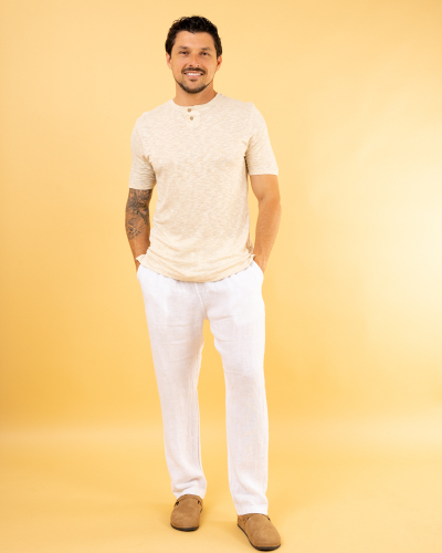 Pantalon lin