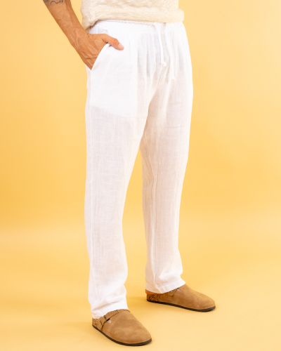 Pantalon lin