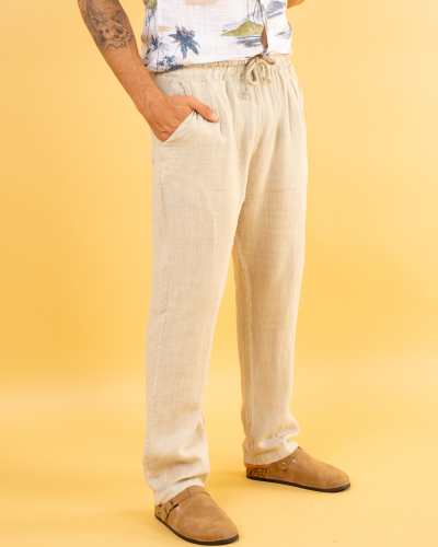 Pantalon lin
