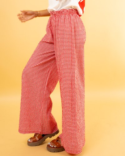 Pantalon carreaux