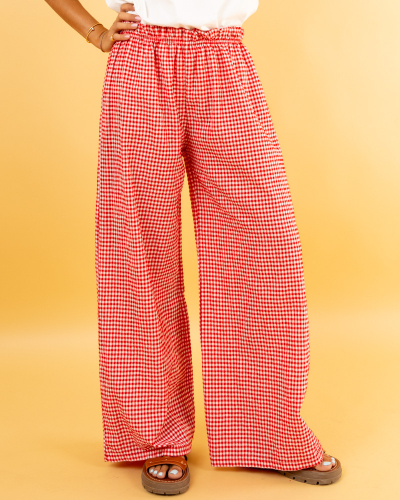 Pantalon carreaux