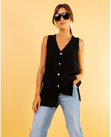 Débardeur boutons