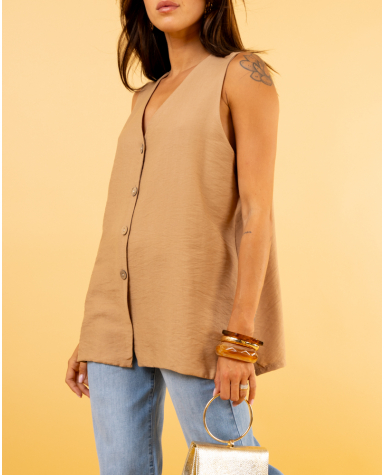 Débardeur boutons