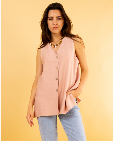 Débardeur boutons