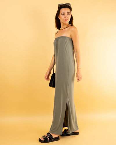 Robe bustier fluide