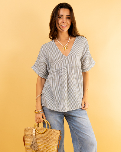 Blouse rayée