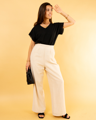 Pantalon large