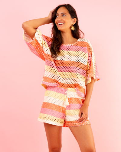 T-Shirt multicolore 