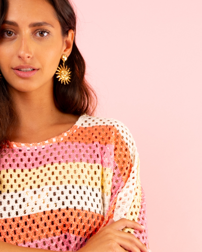 T-Shirt multicolore 