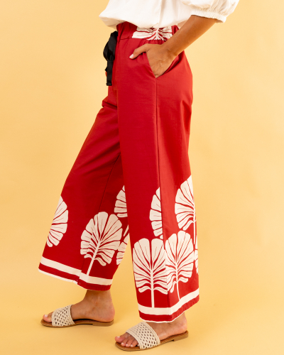 Pantalon palmes
