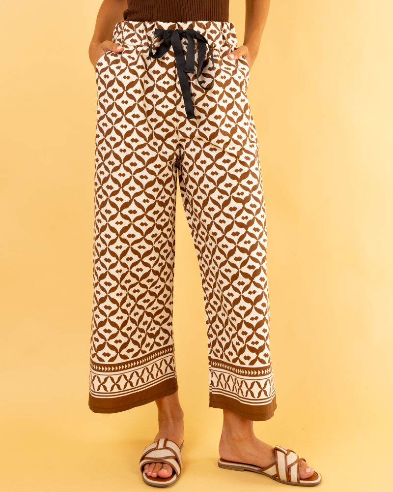 Pantalon imprimé