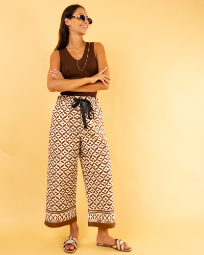 Pantalon imprimé
