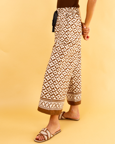 Pantalon imprimé