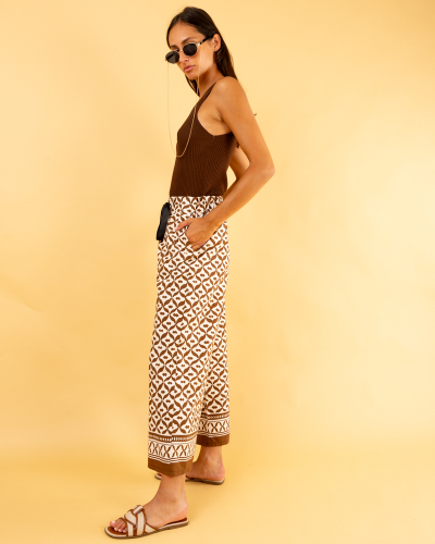 Pantalon imprimé