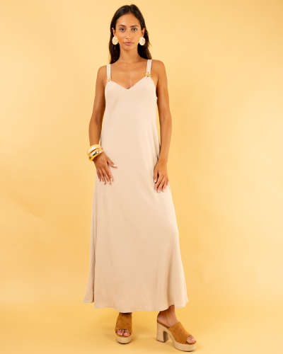 Robe longue bijoux