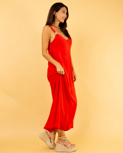 Robe longue bijoux