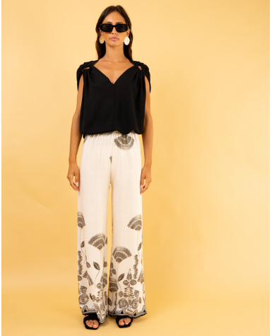 Pantalon imprimé