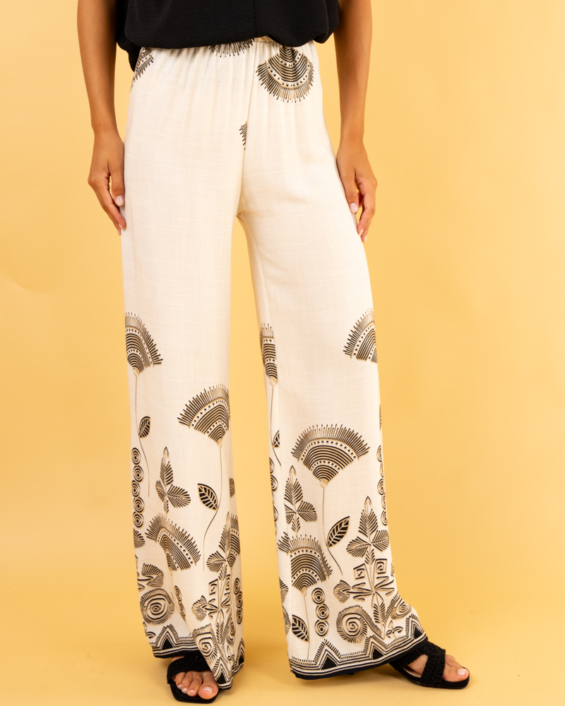 Pantalon imprimé