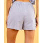 Short rayé