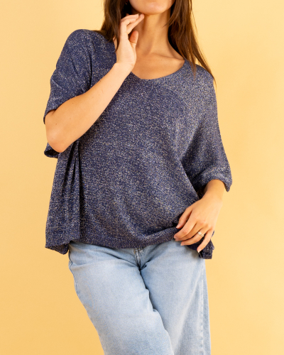 Oversize lurex