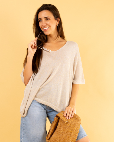 Oversize lurex