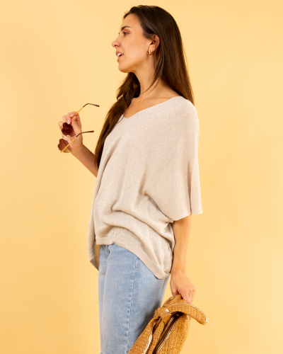 Oversize lurex