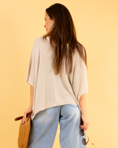 Oversize lurex