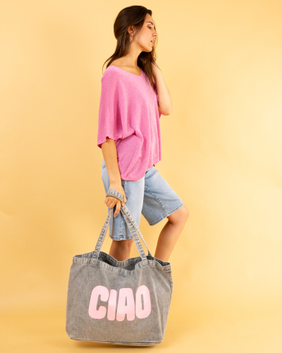 Oversize lurex