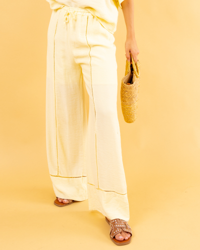 Pantalon ajouré