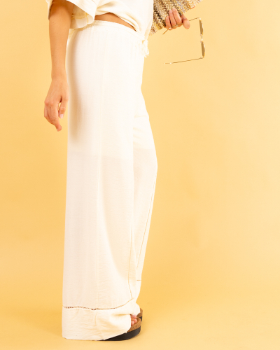 Pantalon ajouré