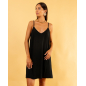 Robe courte bretelles