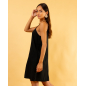 Robe courte bretelles