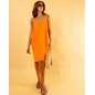 Robe courte bretelles