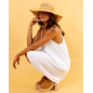 Robe courte bretelles