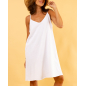 Robe courte bretelles