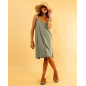 Robe courte bretelles